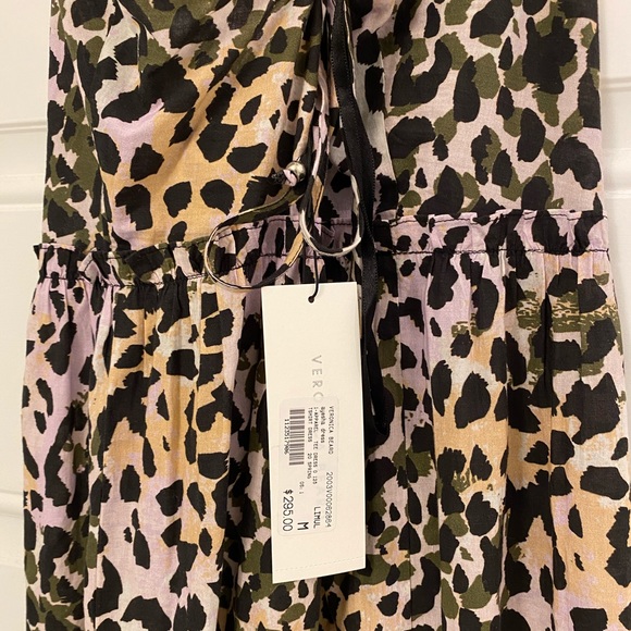 NWT Veronica Beard Ayesha leopard midi dress - Picture 5 of 6